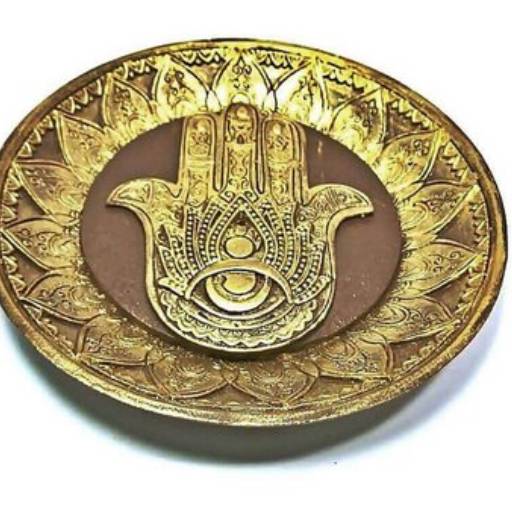 Incensário Hamsá Dourado - Eu Esotérico  em São Paulo, SP por Eu Esotérico 