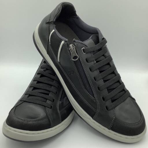 SAPATÊNIS PRETO COM ZÍPER por Rafael Freitas Calçados