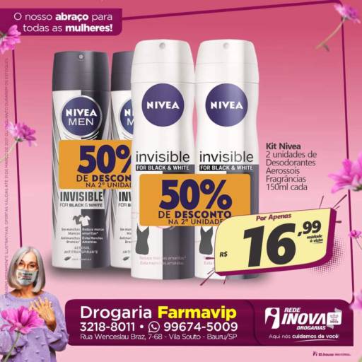 Kit Nivea em Bauru por Drogaria Farmavip