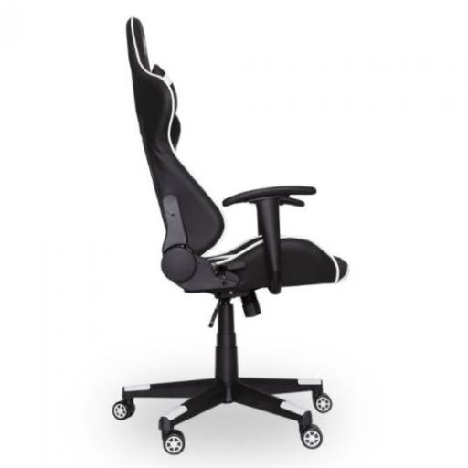 Cadeira Gamer Prime­X Preto/Branco Dazz por Senhor Smart - Curitiba 