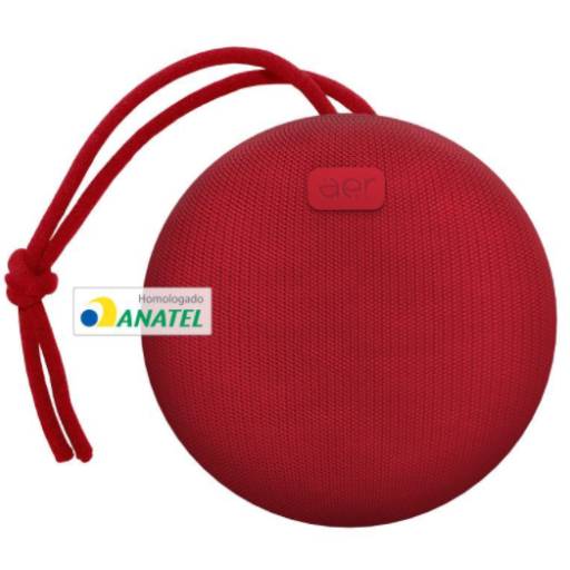 AerBox – Caixa de som sem fio – Vermelha por Senhor Smart - Curitiba 