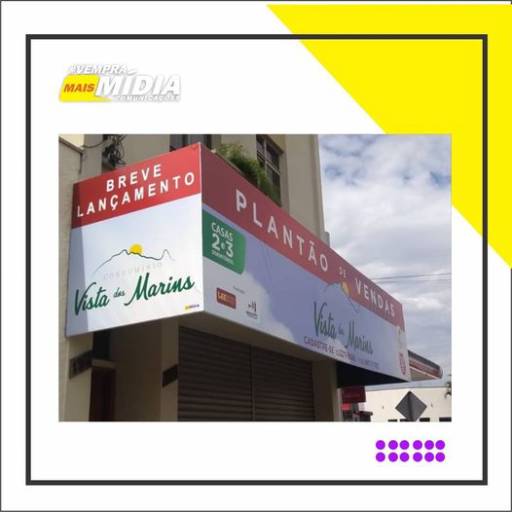 FACHADA PARA PLANTÃO DE VENDAS