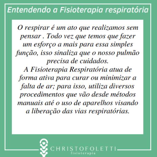 Fisioterapia Respiratória: No Pós Covid-19 - Dra. Paula Christofoletti  por Clínica Christofoletti Fisioterapia Estética Pilates