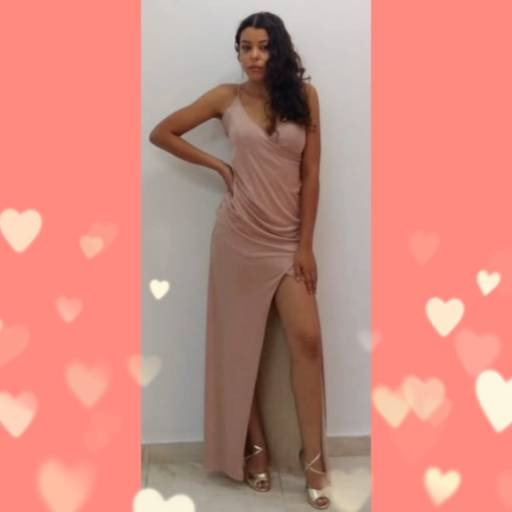 Vestido Lurex Rosê! R$ 379,00 ou 4x R$ 94,75 por Atelie Fabian Ferreira