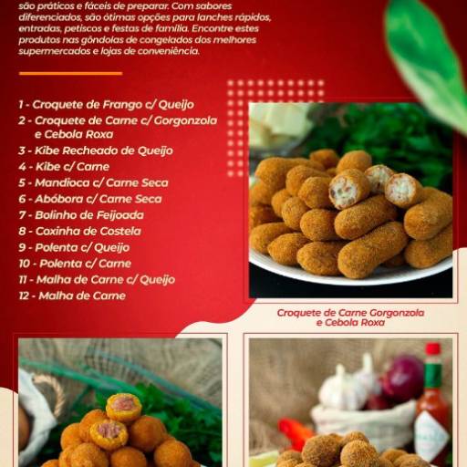 Mini-Salgados Especiais - Ina