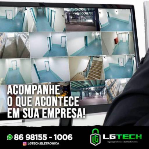 Vídeomonitoramento por Lg Tech - Segurança Eletrônica