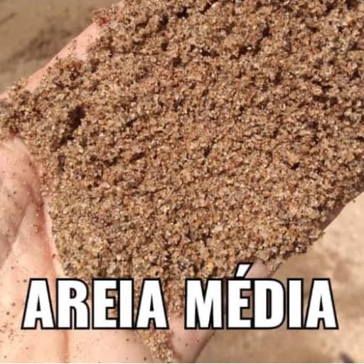 Areia Média por Pierry Comércio de Areia e Pedra