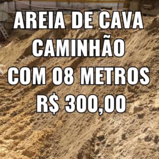 Comprar o produto de Caminhão de areia cava com 8 metros em Areia pela empresa Pierry Comércio de Areia e Pedra em Guarujá, SP por Solutudo