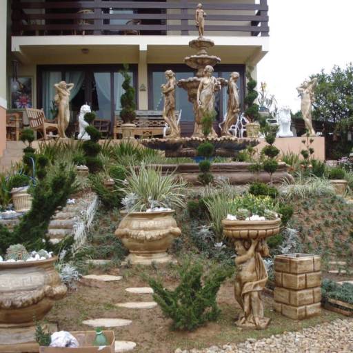 Vasos Artefatos de Cimento ou Resina com Pó de Mármore por Estatuas 4 Estações pr