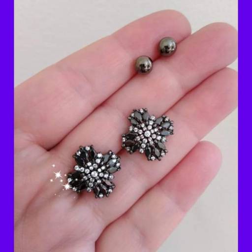 Rodhium negro por Laís Faganello SemiJóias