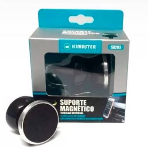 Suporte Universal Veicular Magnético Kimaster - SU203 por Senhor Smart - Curitiba 
