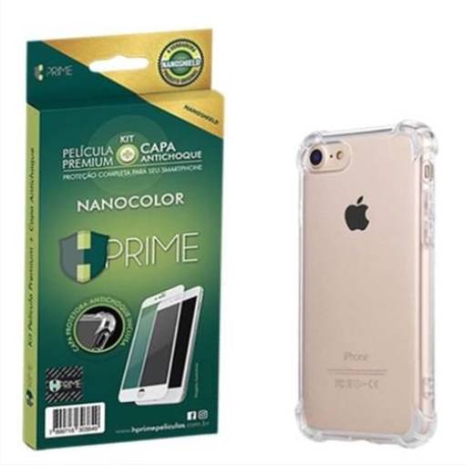 Película Premium HPrime Apple IPhone Xs Max - [Preto] - Kit NanoColor (Acompanha Capa Protetora) por Senhor Smart - Curitiba 
