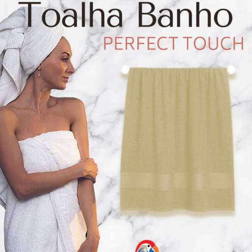 Toalha Banho Felpuda - Toquio Bege