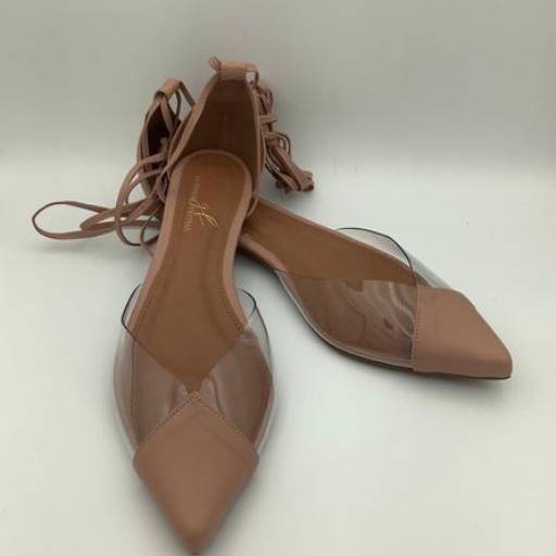 Sapatilha vinil em couro Roseo por Geovana Freitas Calçados