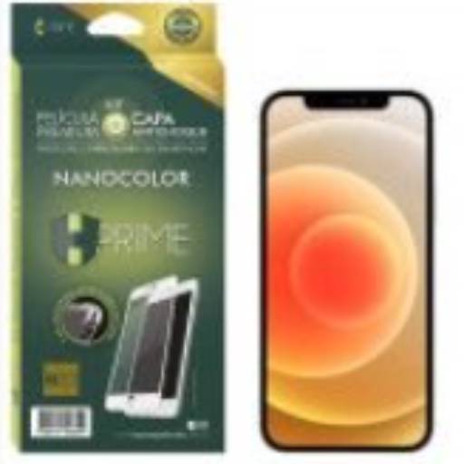 Película Premium HPrime Apple IPhone 12 Mini 5.4" - [Preto] - Kit NanoColor (Acompanha Capa Protetora) por Senhor Smart - Curitiba 
