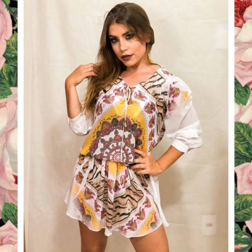 Vestido Manga Longa MOIKANA