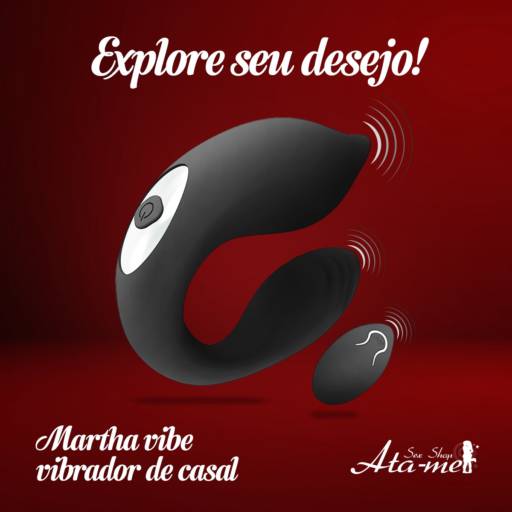 Matha Vibe Vibrador de Casal por Ata-me Sex Shop 
