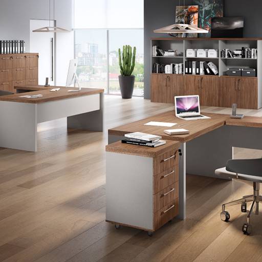 Home Office Planejado por Predilecta Móveis Planejados