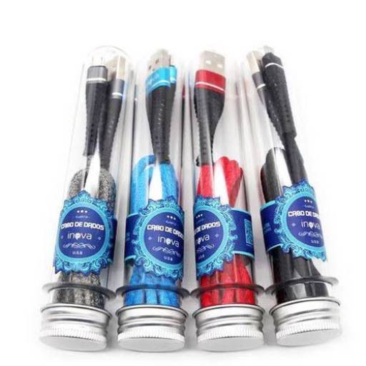 Cabo de Celular Rápido Reforçado V8 Inova  em Bauru por Senhor Vintage - Presentes, Eletrônicos e Acessórios em Bauru