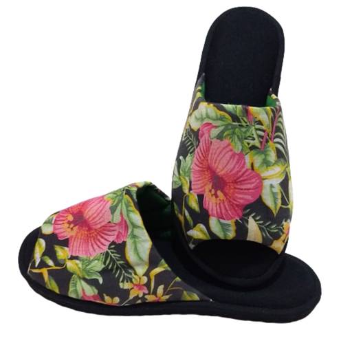 Chinelo De Quarto Feminino Floral Cod 110 por Chinelize Personalizados