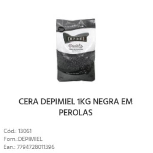 Cera Dipimiel Negra em Pérolas  por Lucma Beleza