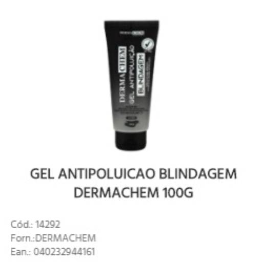 Gel Facial Antipoluição Dermachem Blindagem por Lucma Beleza