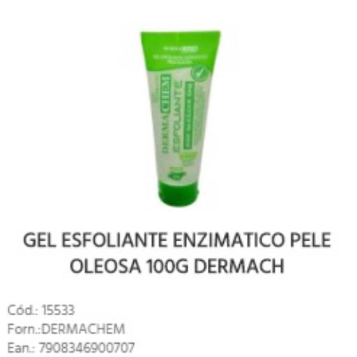 Gel Esfoliante Enzimatico Pele Oleosa por Lucma Beleza