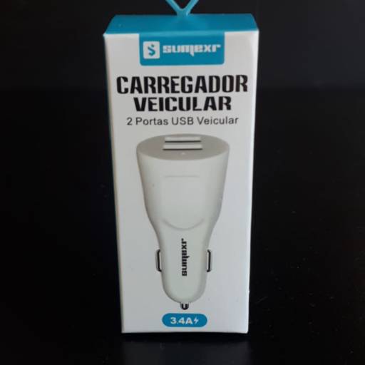 Carreador Veicular 2 portas USB veicular por Senhor Smart - Itanhaém