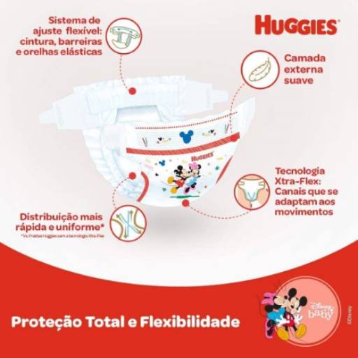Fralda Huggies Supreme Care Mega XXG PC 26 por Amor e Vida Jaú