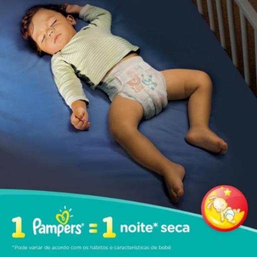 Fralda Infantil Pampers Supersec c/34 Mega XG por Amor e Vida Jaú