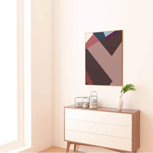 Quadro em Formas Geométricas em Bauru
