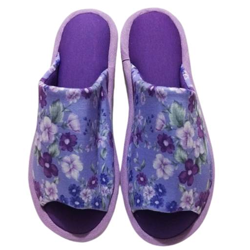Chinelo De Quarto Aberto Feminino Floral Cod 361 por Chinelize Personalizados