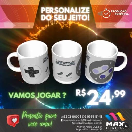 Personalize sua Caneca