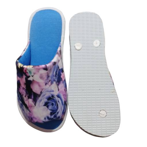 Chinelo De Quarto Feminino Sola De Borracha Cod 71 por Chinelize Personalizados