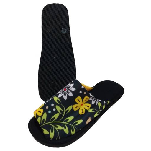 Chinelo De Quarto Feminino Com Sola De Borracha por Chinelize Personalizados