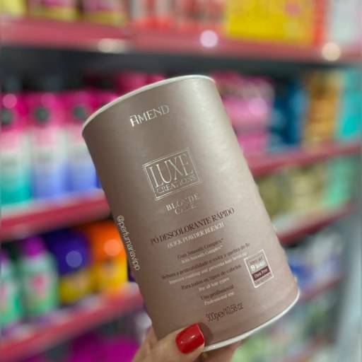 Comprar o produto de Pó Descolorante Amend Luxe Creations Blond Care em Cremes pela empresa Perfumaria Vipp em Tietê, SP por Solutudo