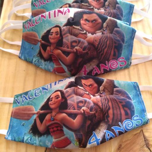 Máscaras infantis comuns de diversos Personagens por Mon Petit Ateliê