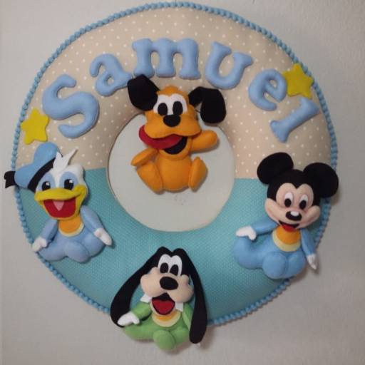 Guirlanda porta Maternidade  por Mon Petit Ateliê