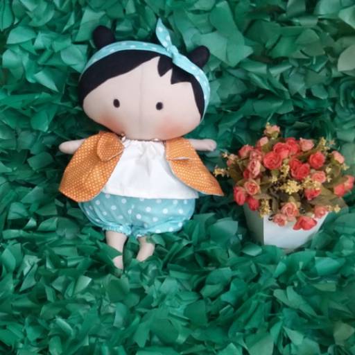 Boneca estilo Tilda Toy por Mon Petit Ateliê