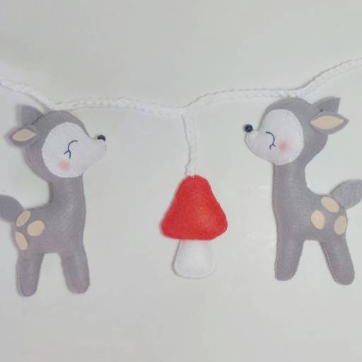 Varal de Berço ou Parede por Mon Petit Ateliê