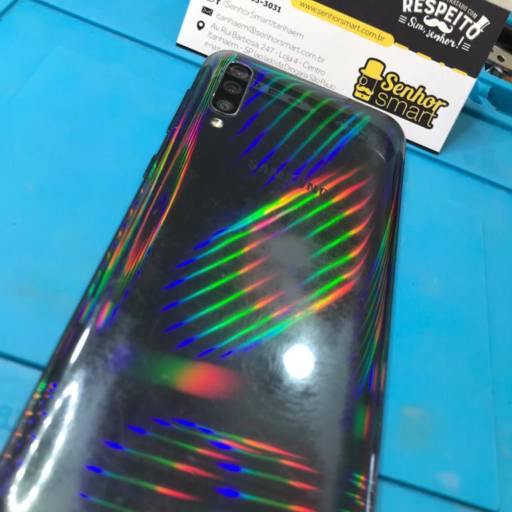 Troca de Tela A50 por Senhor Smart - Itanhaém