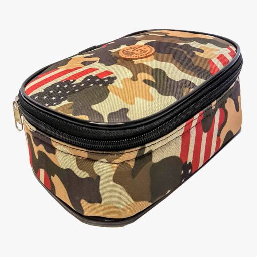 ESTOJO JUMBO CAMUFLADO + 24 LÁPIS DE COR