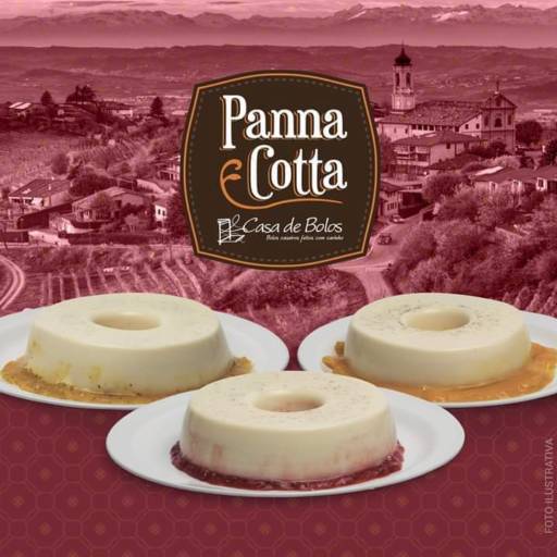 Panna Cotta Casa de Bolos 