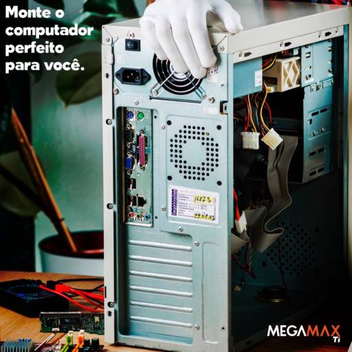 Comprar o produto de Monte o Computador Perfeito para você! em Computadores pela empresa Mega Max TI em Tietê, SP por Solutudo