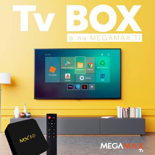 Comprar o produto de Tv Box em TV pela empresa Mega Max TI em Tietê, SP por Solutudo