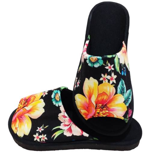 Chinelo De Pano Feminino Sola De Borracha Cod 80 por Chinelize Personalizados
