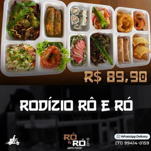 Comprar o produto de Rodízio Comida Japonesa em Restaurantes Japoneses pela empresa Rô e Ró Japo Food em Salvador, BA por Solutudo