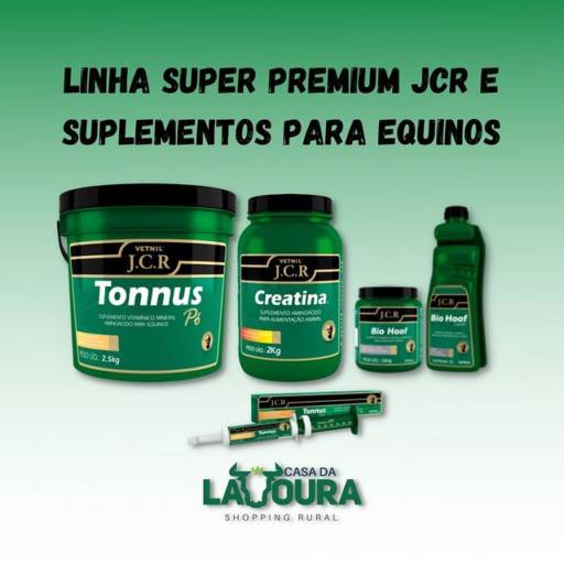 Comprar o produto de Linha Super Premium JCR em Suplementos e Vitaminas pela empresa Casa da Lavoura em Mineiros, GO por Solutudo