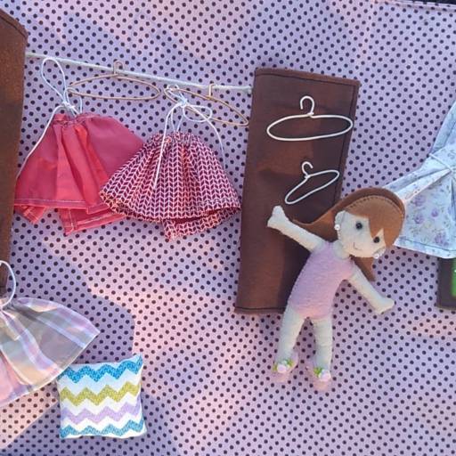 Bolsa Pedagógica Casinha de Boneca.  por Mon Petit Ateliê