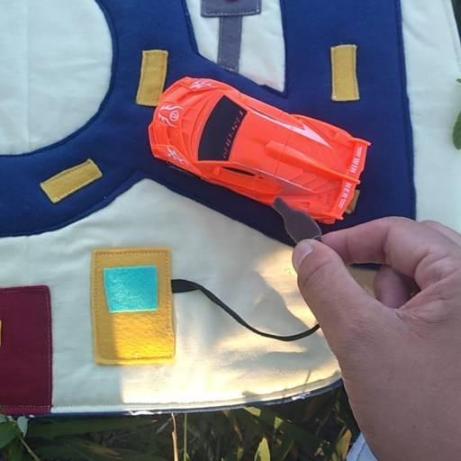 Bolsa pedagógica Pista de Carrinhos por Mon Petit Ateliê